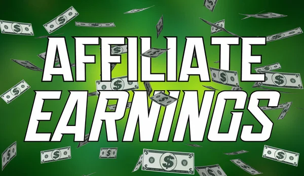 Affiliate Earnings Make Money Income Links Online 3d Illustration