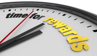 Saat Takdir Etme Zamanı Teşvik Etmenin 3 boyutlu İllüstrasyonuna Yararlı