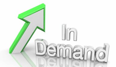 Talep Oku Yükselen Yükselen Yükselen Yükselen Popüler Ürün Hizmet Şirketi 3d İllüstrasyon