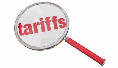 Gümrük Tarifeleri: Glass Uluslararası Ticaret Ücreti Vergi Vergisi: 3d Görüntü