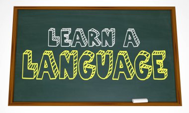 Dil Kurul Sınıfı Ders Dersi 3D İllüstrasyonunu Öğrenin