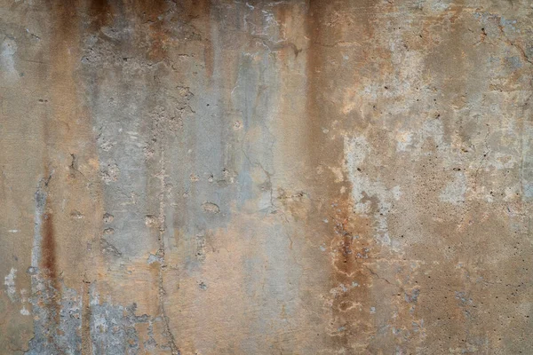 Tekstura Starego Szarego Zardzewiałego Muru Grunge Betonu Dla Tła Miejskiego — Zdjęcie stockowe