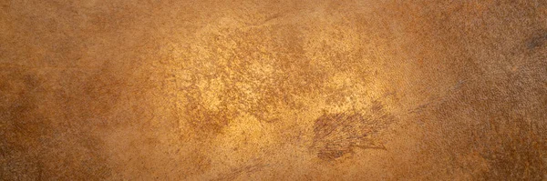 Textura Kozí Kůže Bubnu Šamanského Rámu Podsvícením Panoramatický Web Prapor — Stock fotografie