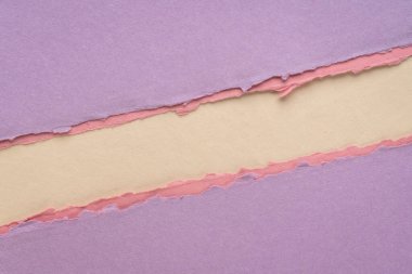 Bir kopya alanı ile soyut kağıt - el yapımı kağıtlar, boş köşegen web pankartı