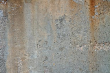 Kentsel arka plan için eski gri ve paslı grunge beton duvar dokusu