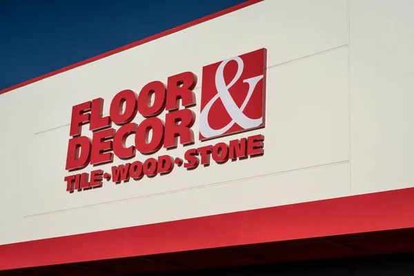 Timnath Usa March 2023 Facade Sign Floor Decor Store Chain — 스톡 사진