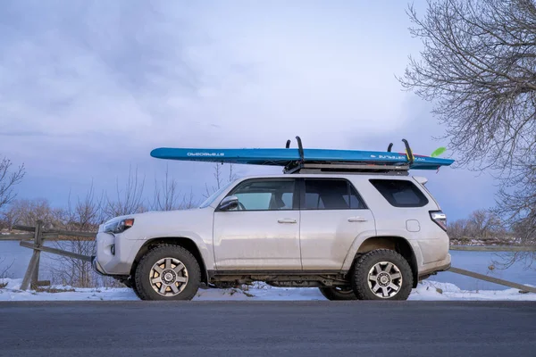 Fort Collins Usa Maart 2023 Toyota 4Runner Suv 2016 Trail — Stockfoto