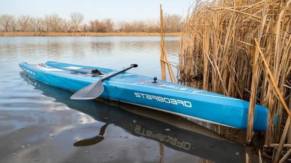 Fort Collins Usa March 2023 Fast Touring Stand Paddleboard 2023 — Stock Photo, Image