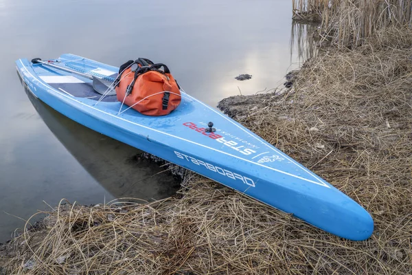 Fort Collins Usa April 2023 Touring Stand Paddleboard Waterline Starboard — 스톡 사진