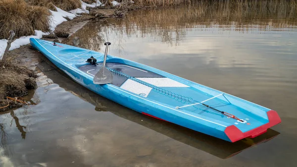 美国康涅狄格州柯林斯堡 2023年3月30日 为湖滨平水设计的快速滑板 2023年右舷水线模型 — 图库照片