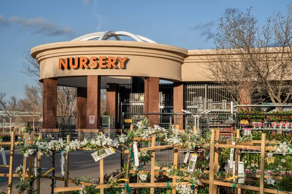 Fort Collins Usa April 2023 Nursery Gardening Department Home Depot — Stock Photo, Image