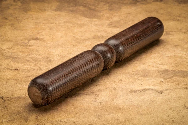 Tai Chi Bang Χάρακα Ραβδί Εργαλείο Που Χρησιμοποιείται Στην Πρακτική — Φωτογραφία Αρχείου