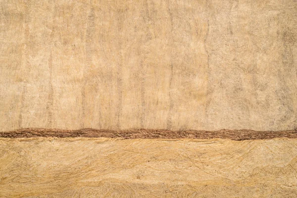 Abstrakt Landskap Bakgrund Buckskin Amat Bark Papper Handgjort Mexiko — Stockfoto