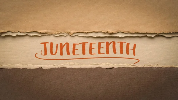 June Juneteenth Also Known Freedom Day Jubilee Day Liberation Day — Stock Photo, Image