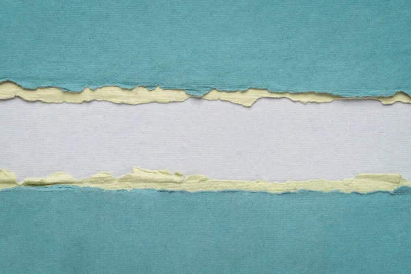 Papier Abstract Groen Grijs Met Kopieerruimte Blanco Banner — Stockfoto