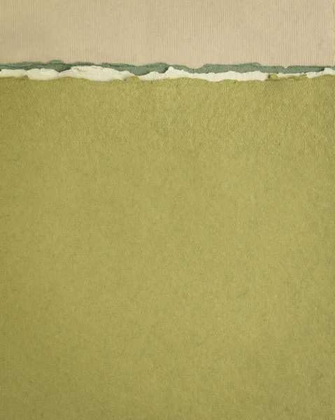 Abstrakcyjny Papierowy Krajobraz Pastelowych Tonach Ziemi Kolekcja Ręcznie Robionych Papierów — Zdjęcie stockowe