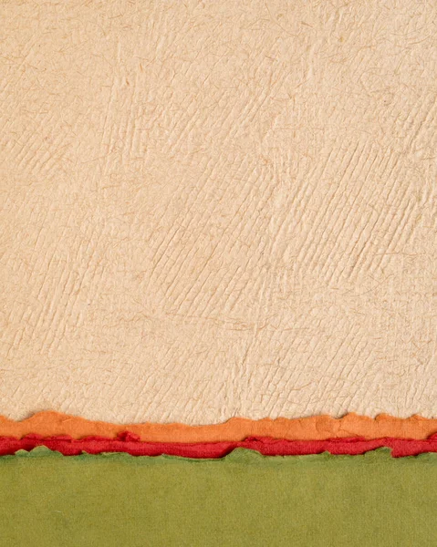 Abstraktní Papírová Krajina Pastelových Tónech Sbírka Ručně Vyráběných Uměleckých Papírů — Stock fotografie