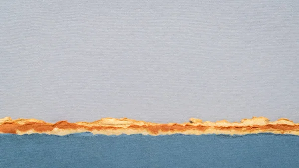 Zee Oceaan Meer Abstract Landschap Blauwe Pasteltinten Een Verzameling Handgemaakte — Stockfoto