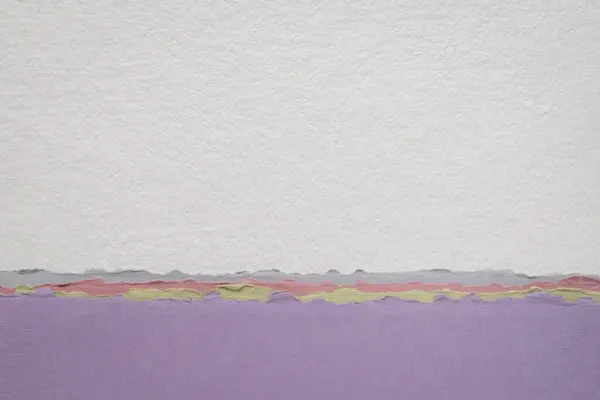 Paysage Abstrait Dans Des Tons Pastel Une Collection Papier Chiffon — Photo