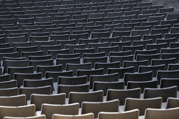 空のスタジアムの座席 — ストック写真