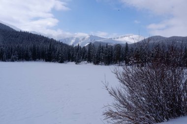 Fotoğraf: Blue Sky Dağı Rocky Dağı Ulusal Parkı Kuzey Colorado, ABD.
