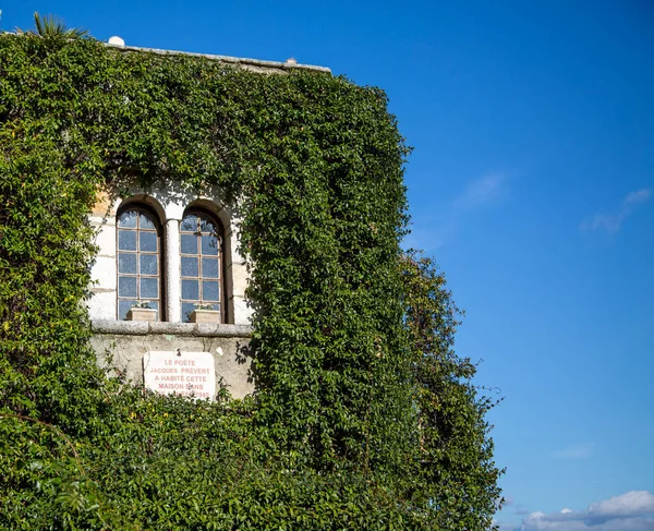 Huis Van Dichter Prevert Frankrijk Detail — Stockfoto