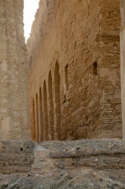Agrigento, Sicilya, İtalya yakınlarındaki Tapınak Vadisi 'ndeki harabeler