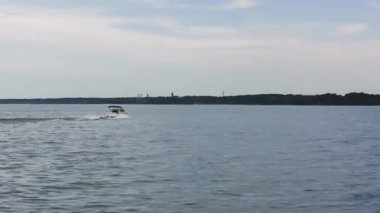 Great Lakes, IL, 2017 - Sürat teknesi El Altında Göl Hızı