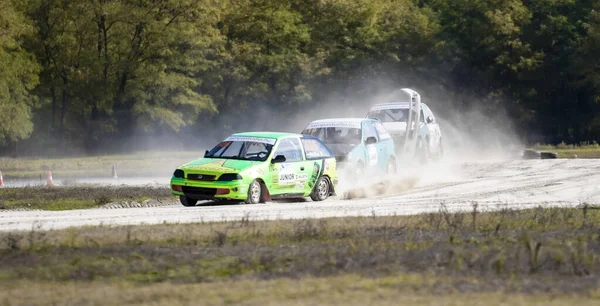 Kakucs Hungria Outubro 2022 Ação Durante Corridas Rallycross Kakucs Ring — Fotografia de Stock