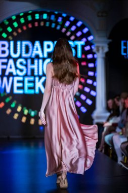 Hungary Budapest  25th Jubilee Budapest Fashion Week / Autumn. Fashion show on the runway 
