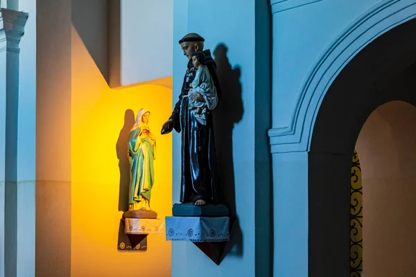 Венгрия Fertoszentmiklos Мая 2023 Интерьер Церкви Святого Николая Построен Готическом — стоковое фото