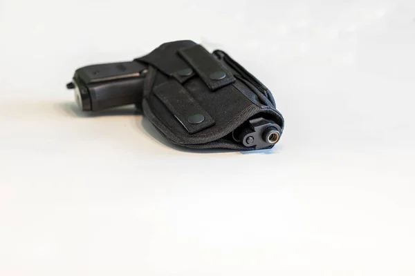 Uma Pistola Coldre — Fotografia de Stock