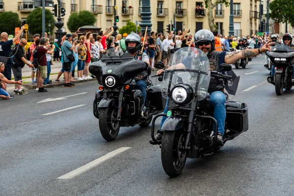 Budapest Hongrie Jun Juin 2023 Harley Davidson 120 Anniversaire Salon — Photo