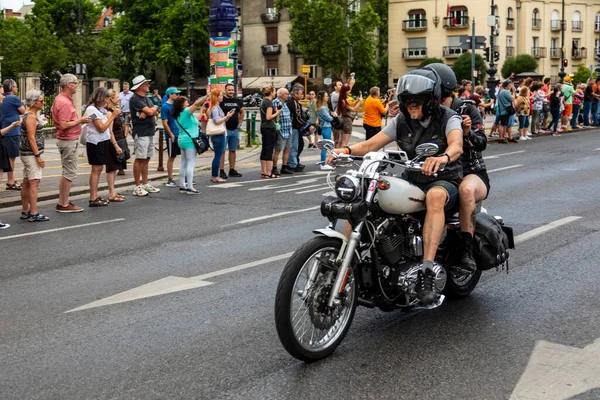 Budapest Hungary Jun 2023 Harley Davidson 120 Anniversary Motorcycle Trikes — Stock Photo, Image