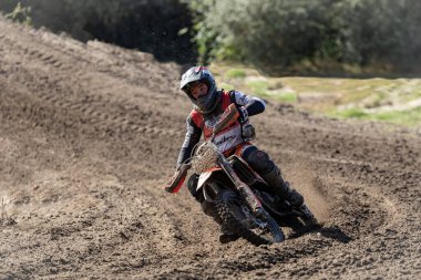 Macaristan Bugyi. 01 Ekim 2023: CL4 Offroad Motocross Şampiyonası Elit MX1, MX2,