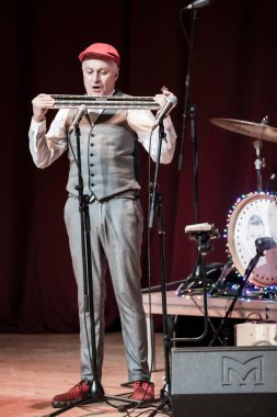Gyor Macaristan - 02 Aralık 2022 Boogie Woogie festivali. Richter Hall Festivali 'nde Dniel Balzs Üçlüsü ve daha birçok canlı müzik çalıyor.. 