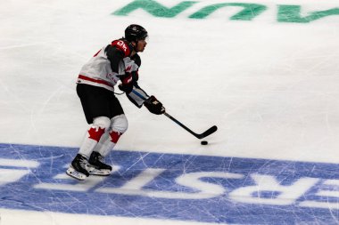 Budapeşte Macaristan Mayıs. 07 2024 Kanada - Macaristan hokey maçında her iki ülke milli takımları da yer aldı. Kanada - Macaristan 4: 0 