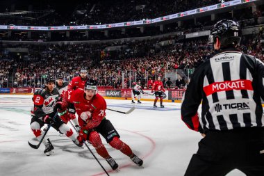 Budapeşte Macaristan Mayıs. 07 2024 Kanada - Macaristan hokey maçında her iki ülke milli takımları da yer aldı. Kanada - Macaristan 4: 0 