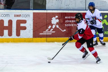 Macaristan Budapeşte 5 Ocak 2025 Bayanlar Dünya Buz Hokeyi Şampiyonası Norveç - Almanya 2-4