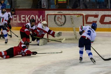 Macaristan Budapeşte 5 Ocak 2025 Bayanlar Dünya Buz Hokeyi Şampiyonası Norveç - Almanya 2-4