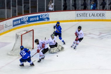 Macaristan Budapeşte 7 Ocak 2025 Bayanlar Dünya Buz Hokeyi Şampiyonası Macaristan 4-0