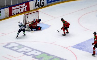 Macaristan Szekesfehervar 2 Mayıs 2025 Dünya Şampiyonası buz hokeyi karşılaşması Macaristan - Slovenya 2-4