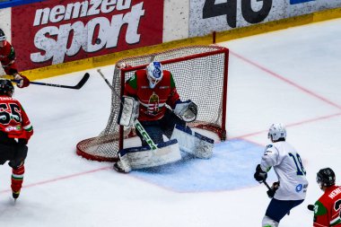 Macaristan Szekesfehervar 2 Mayıs 2025 Dünya Şampiyonası buz hokeyi karşılaşması Macaristan - Slovenya 2-4