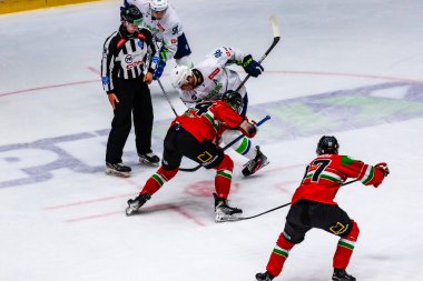 Macaristan Szekesfehervar 2 Mayıs 2025 Dünya Şampiyonası buz hokeyi karşılaşması Macaristan - Slovenya 2-4