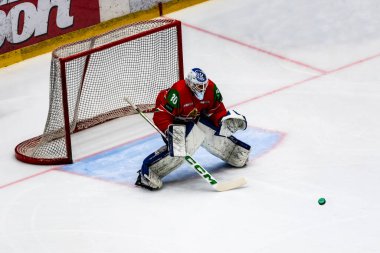 Macaristan Szekesfehervar 2 Mayıs 2025 Dünya Şampiyonası buz hokeyi karşılaşması Macaristan - Slovenya 2-4