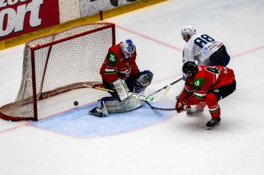 Macaristan Szekesfehervar 2 Mayıs 2025 Dünya Şampiyonası buz hokeyi karşılaşması Macaristan - Slovenya 2-4