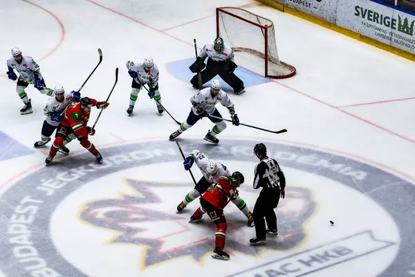 Macaristan Szekesfehervar 2 Mayıs 2025 Dünya Şampiyonası buz hokeyi karşılaşması Macaristan - Slovenya 2-4