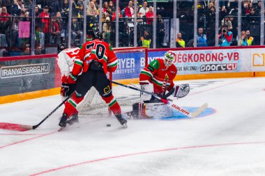 Macaristan Budapeşte 2 Mayıs 2025: Buz Hokeyi Dünya Şampiyonası ısınma maçı. Canda - Macaristan 6-0