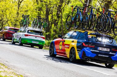 Macaristan 17 Mayıs 2025: İkinci etapta destek araçları, otoyollardaki 