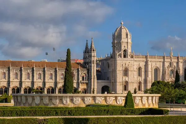 Lissabon Portugal Jeronimos Kloster Und Kirche Santa Maria Belem — Stockfoto